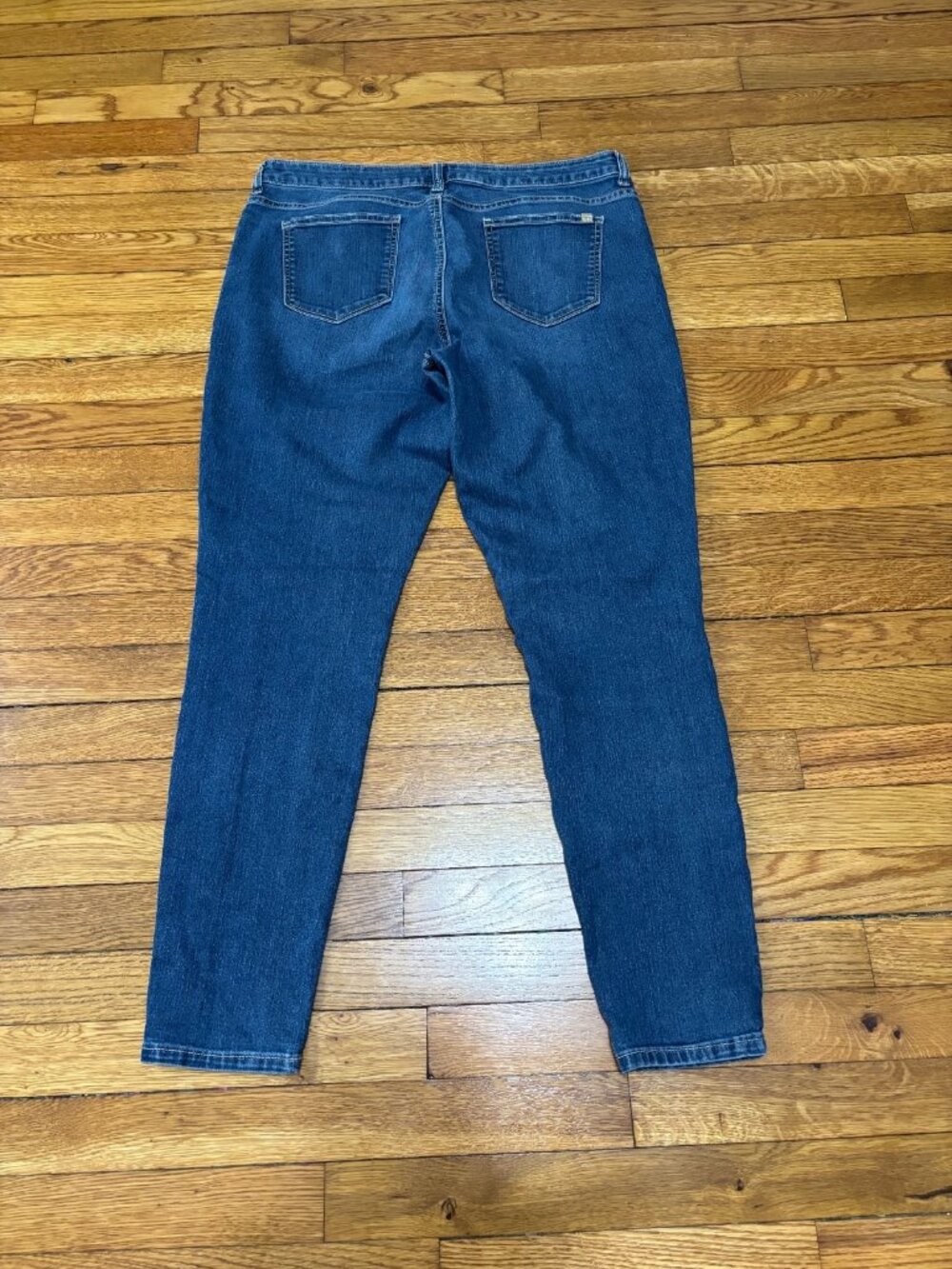 JLO Jennifer Lopez Womens Skinny Jeans Sz 14 Blue Stretch Denim Pants 34x29 - Picture 6 of 6
